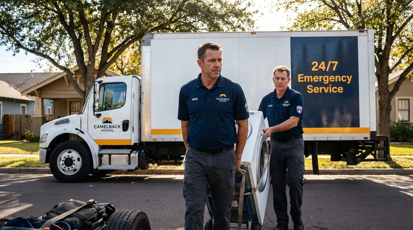 CamelBack Moving crew loading furniture in Frisco City, AL